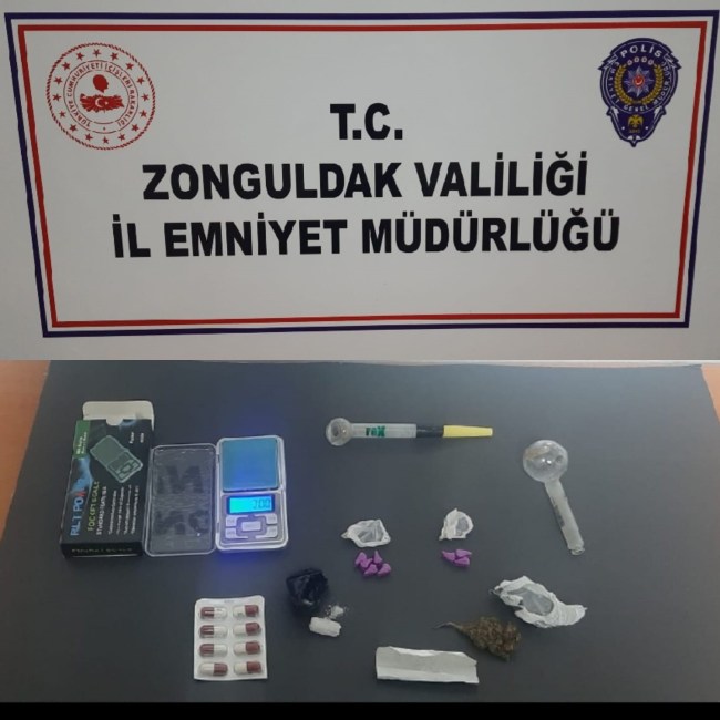 Zonguldak'ta uyuşturucu operasyonu: 1 tutuklu
